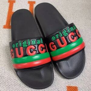 Authentic Gucci black slideshow